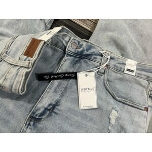 Judy Blue Jeans Womens 22W High Waist Distressed JB88431‎ Light Wash Skinny